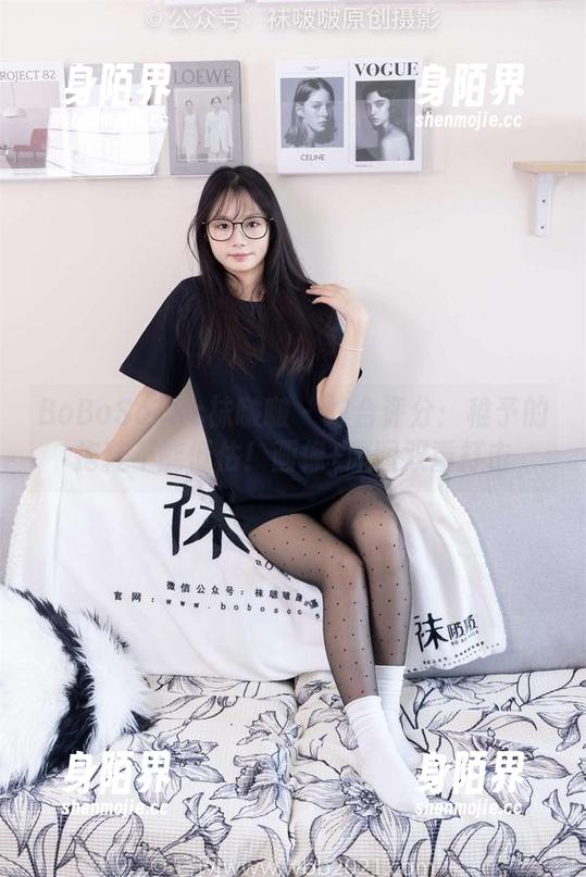 BoBoSocks袜啵啵-稚予 BoBoSocks袜啵啵 - 综合评分:稚予的拖鞋不能低估!画像+原图双重打击