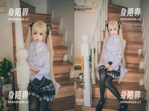 小野妹子w的私拍，兔女郎形象不能更可爱了！