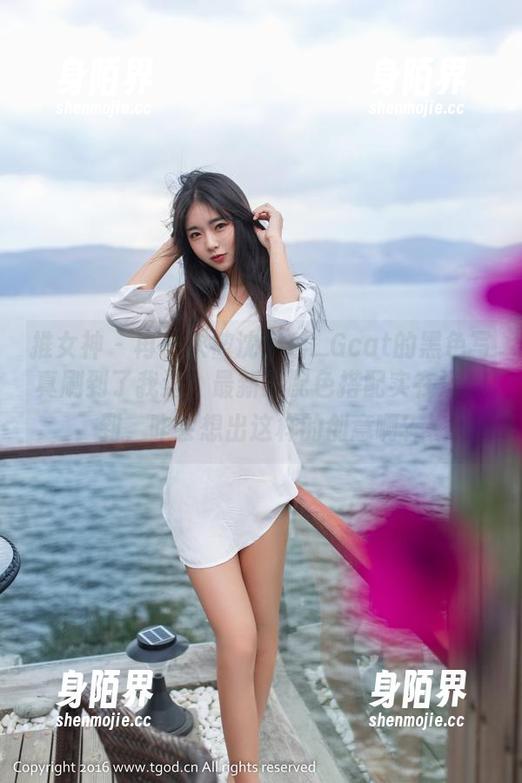 推女神-沈梦瑶_Gcat 推女神 - 再一次被沈梦瑶_Gcat的黑色写真刷到了我这,最新的配色搭配实在没想到,咋会想出这样的创意啊?